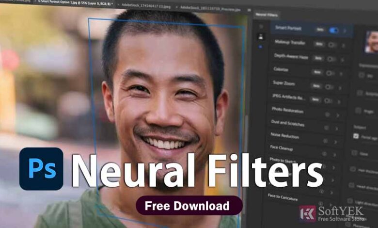 Adobe Photoshop Neural filters Free Download