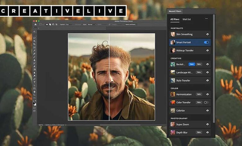 Photoshop AI Getting Started With Neural Filters Free Download