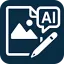 Home 12 AI Text To Image Generator Pro Logo PNG